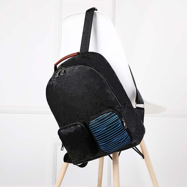 Neuer Rucksack für Damen mit mehreren Taschen, bedruckter Pendlerrucksack, vielseitiger, lässiger Reiserucksack mit großer Kapazität