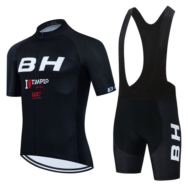 Conjuntos de Camisas de Ciclismo BH Burgs Bike Team 2023 Conjunto Masculino de Verão Roupas de Estrada Equipamento MTB Maillot Uniforme de Ciclismo 230717