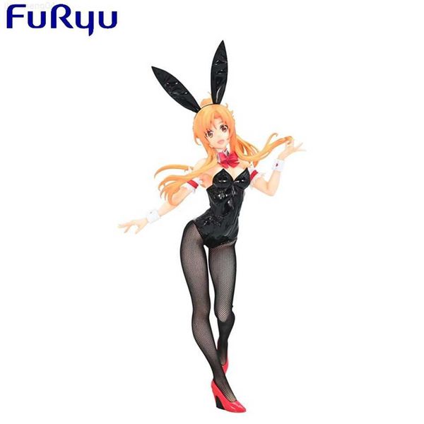 Anime Manga Original FuRyu BiCute Bunnies Sword Art Online Alicization 31cm Asuna Yuuki Bunny Girl Anime Figure Toys Collection Modello L230717