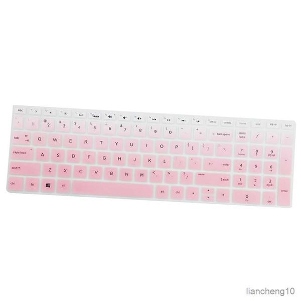 Tastaturabdeckungen, abnehmbare Tastaturschutzfolie für HP 15,6 Zoll BF Desktop-Laptop. Tastaturabdeckungen, Farbverlauf-Tastaturfolie R230717