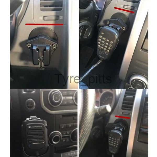 Mikrofone Cb Mic Halter Halterung Handmikrofon Radio Walkie Talkie Halterung Montage für Jeep Wrangler Jl 2018 2019 Auto Zubehör x0717