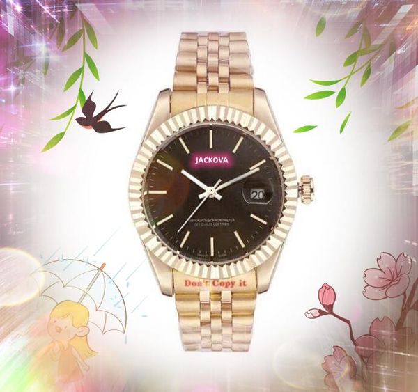 Alle Verbrechen Quarz Mode Herrenuhren 40mm Auto Tag Datum Männer Kleid Designer Uhr Getriebe Ringgehäuse Großhandel männliche Geschenke Saphirglas Armbanduhr Montre De Luxe