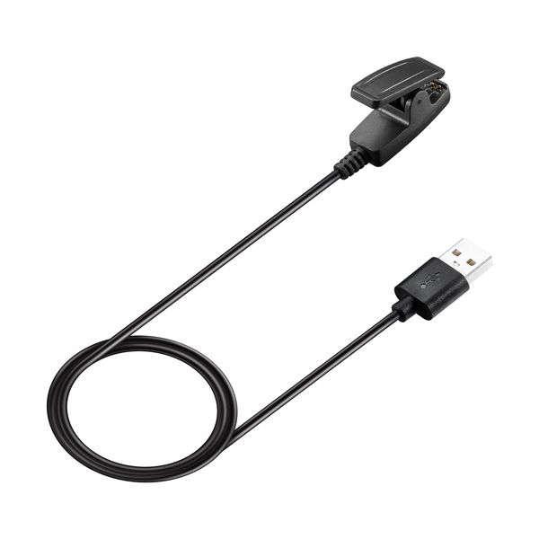 2pcs/lot 1m зарядка USB для Garmin Forerunner S20 235 630 230 735xt 235 Watch Clip Clip Cradle 5V Зарядное устройство