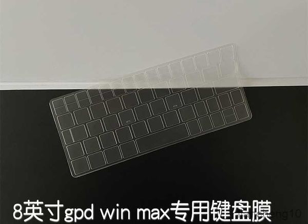 Capas de teclado para GPD Pocket Pocket3 / para GPD P2 Max UMPC High Clear Laptop Keyboard Protector Skin Cover R230717