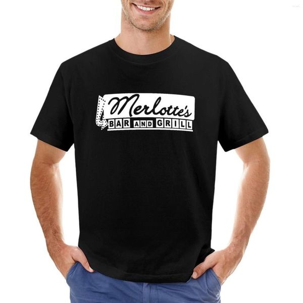 Polos masculinas True Blood Merlotte's Bar (camisa Sam's Bartender) Camiseta para um menino Camiseta engraçada Fruit Of The Loom Camisas masculinas