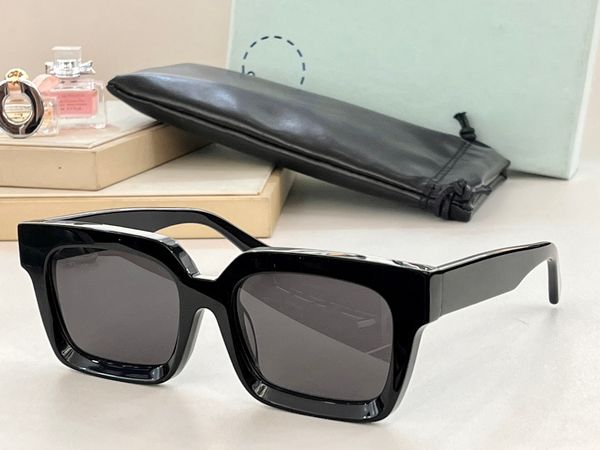 Модные тенденции дизайнерские женщины мужские солнцезащитные очки 40001 винтажные квадратные рамы хип-хоп очки высшего качества летней улицы Стиль моды Антильтравиолет поставляется с коробкой