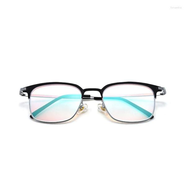 Óculos de sol Óculos para daltonismo Armação de puro titânio Vermelho Verde Daltônico Arte Engenharia e Construção Designer Eyewear Y67