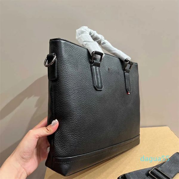 Männer Tasche Designer Laptop Tasche Herren Aktentasche Leder Handtasche Frauen Mode Schwarz Umhängetaschen Brieftasche