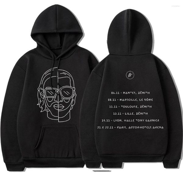 Erkek Hoodies Le Monde Chico Tees Pnl Hoodie Fransız Rap Band Harajuku Pamuklu Kapüşonlu Sweatshirt Uzun Kollu Tops Ceket Erkekler Moda