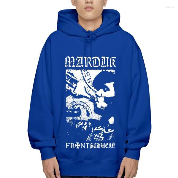 Hoodies Masculinos Marduk Frontschwein Garrafa Masculina Moletom Grande Preto Masculino Marca Clothihng Hoodys Qualidade Moda Masculino Algodão