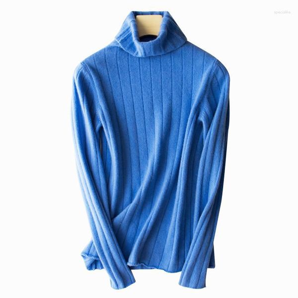 Женские свитера с водолазкой Женщины и размер шерстяного рукава с длинным рукавом кашемир Pull Femme Hiver Womens 2023