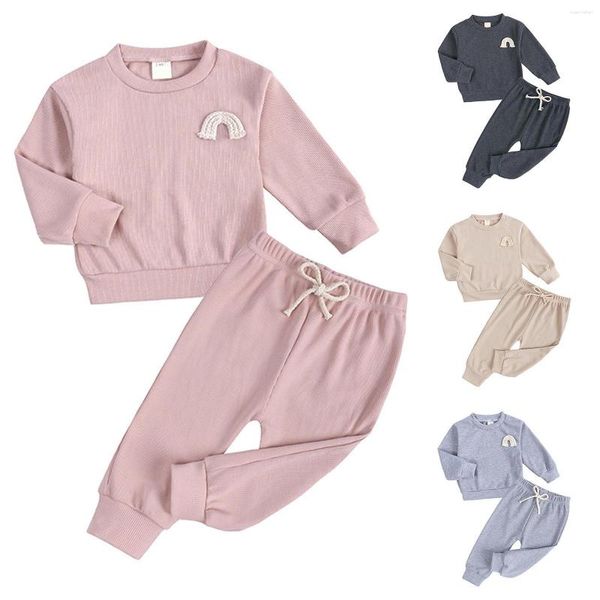 Completi di abbigliamento Bambini Ragazzi Cardigan Camicia e pantaloncini Tutina Abbigliamento Vacanze Tuta morbida da esterno Neonato Inverno Estate