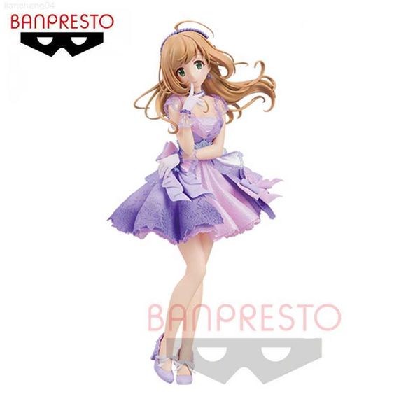 Anime Manga Qwiooe Original Genuine Espresto The Idol Master Cenerentola Ragazze 21cm Sato Shin Action Figure Figure Anime Brinquedos Toy L230717