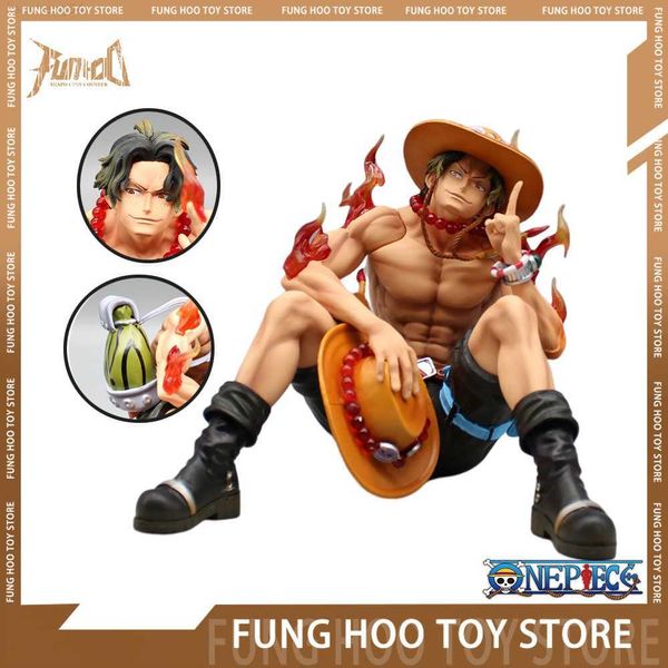 Аниме манга 15 см. Однокурсная фигура Marco Anime Figures Portgas D Ace GK статуи статуи фигурки фигур