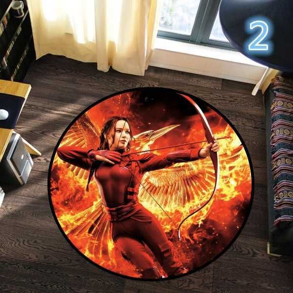 Teppiche The Hunger Games Teppich für Wohnzimmer, rutschfeste Bodenmatte, Fußmatte, Familienlaufteppich, Schlafzimmerteppich R230717