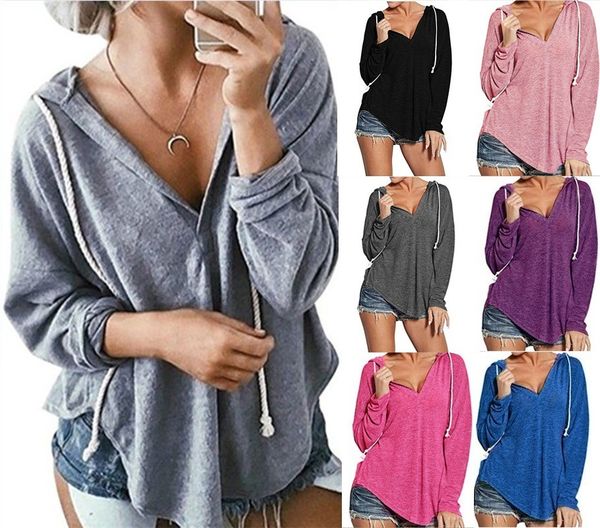 Hoodies Damen Sweatshirt Designer Sweatshirt Sweatshirts Street Langarm Pullover Outdoor Sport S-3XL Wish Hot V-Ausschnitt Kapuzen Sport Top Sweatshirts rosa Hoodie