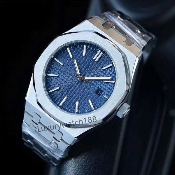 Eine Armbanduhr, Herrenuhr, Designer-Luxus-Automatikwerk, hochwertig, Roségold, Größe 42 mm, 904L-Edelstahlarmband, wasserdicht, Saphirglas, Orologio. P