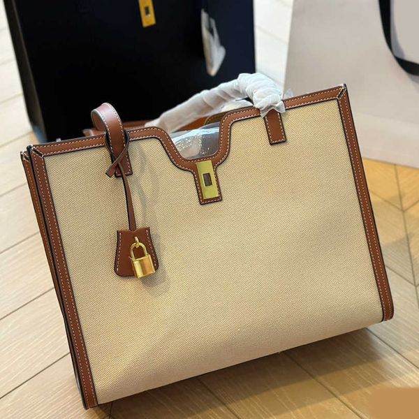 Tote Vintage Designer Ladies Luxurys сумочка на плечах сумки кожаные покупки сумочки большие мощность поперечная подвеска для женского блокировки 230715