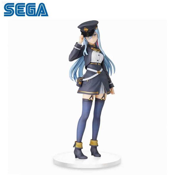 Anime Manga Original Genuine SEGA 86- Eighty Six 19cm Vladilena Mirize Action Figure Collection Modello Giocattoli Regali per Droppshiping 2023 L230717