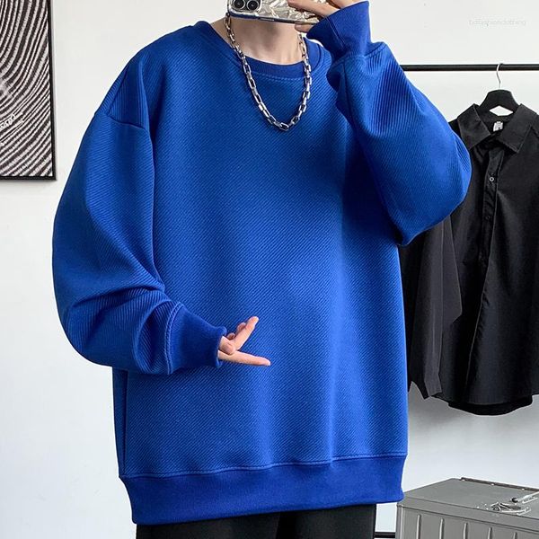 Erkek Hoodies Harajuku Street Giyim Büyük Boyu Sweatshirt Erkek Hoodie Gevşek Erkek Kadın Kore Stilleri Külot Erkek Tops