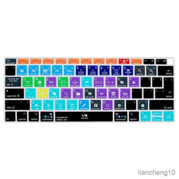 Клавиатура покрывает HRH Ableton Live Hotkey Laptop Cover Cover Skin для новейшего воздуха 13 