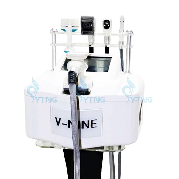 V9 Máquina de Modelar Contorno Corporal Vacuum Rf Roller Firming Skin Remoção de Rugas nos Olhos Lifting Facial Redução de Celulite Derretimento de Gordura