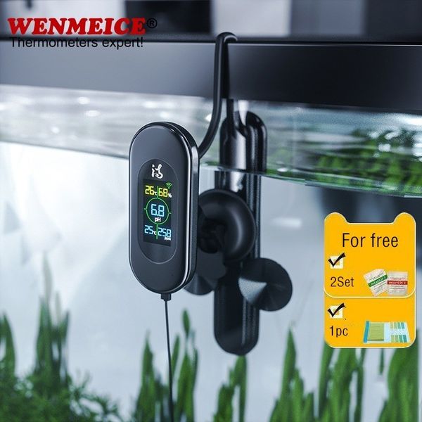 Altri pesci d'acquario TDS PH Temperatura Umidità Misuratore digitale in tempo reale 5 IN 1 WIFI Monitor della qualità dell'acqua Accessori serbatoio acuarios 230717