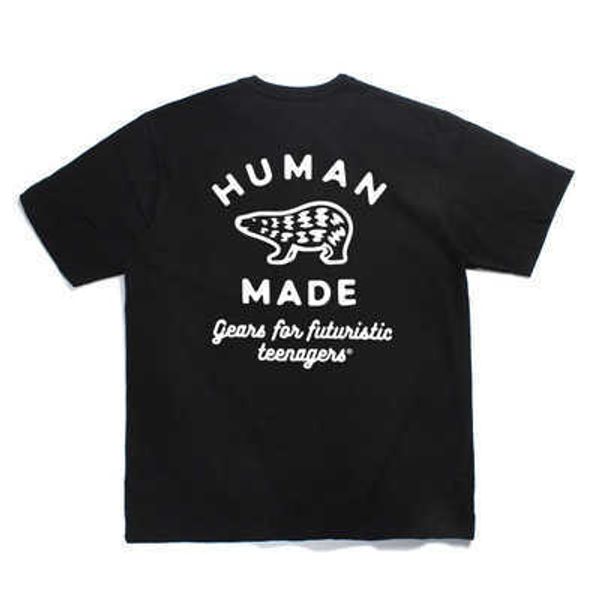 New Human Made Duck T-Shirt Trockener Alls Flachs Männer Frauen hochwertiges Humanmade T-Shirt im Tag Label Grafik T-Shirt Japanische Streetwear