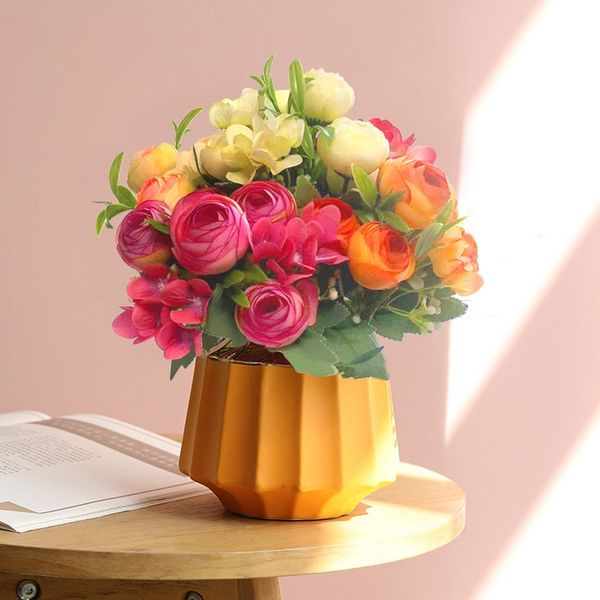 Simulazione bouquet di rose da sposa per matrimoni Oggetti di scena per la fotografia di matrimoni decorazioni per la casa per feste