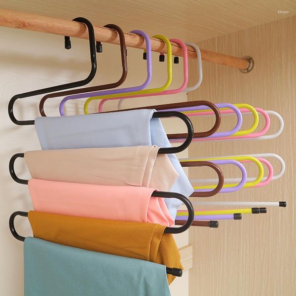 Hangers Home Essential Multifunktions-Magic S-Typ Kleiderbügel/Hosenständer mit Clip zum Aufhängen