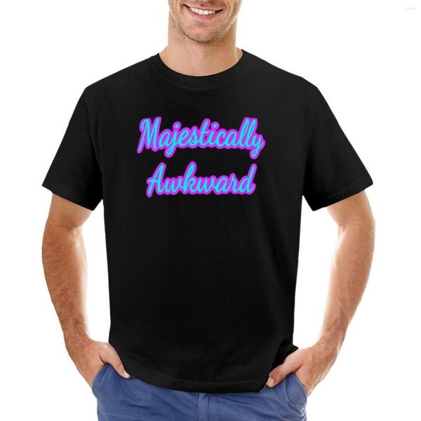 Herren-Poloshirts „Majestically Awkward“-T-Shirt, Sweat-Shirt, Workout-Shirts für Männer