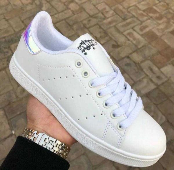 2023 primavera/autunno Nuove scarpe da uomo donna Stan Smith Scarpe traspiranti Appartamenti unisex Scarpe casual con lacci