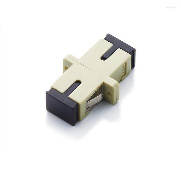 Волоконно-оптическое оборудование 50pcs/lot sc-sc MultiMode Simple-Flange Coupler SC/UPC Адаптер