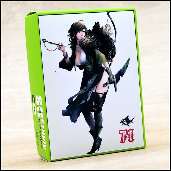 Anime Manga Garage Kit unbemalt KINGDOM DEATH Hunter Rogue Resin Model Animiertes Garage Kit Modellbausatz Resin Figure L230717