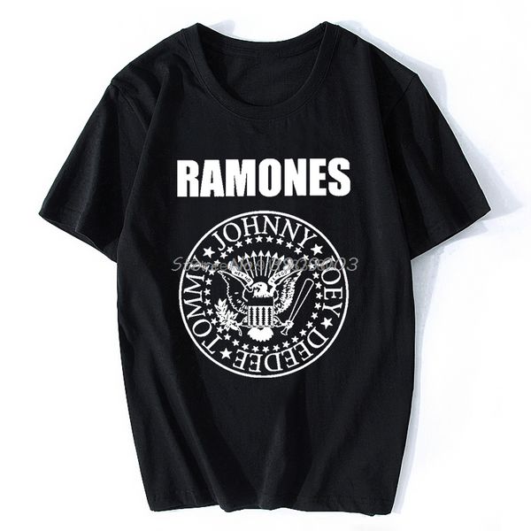 FGHFG Camiseta Feminina FGHFG Ramone Seal Graphic Punk Rock FGHFG Forest Hills 1º Álbum Camiseta Unissex Oversize Streetwear