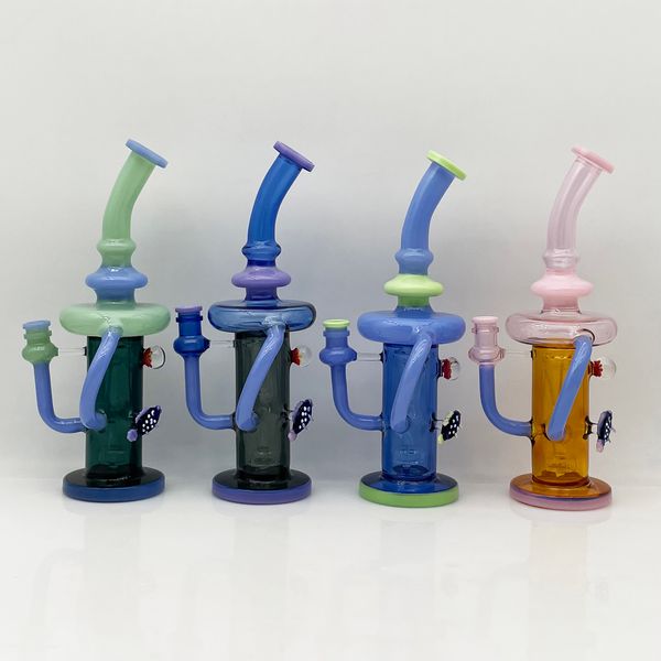 Colorido Popular Perc Glass Bong Rig Glass Bong atacado Bong para Adulto