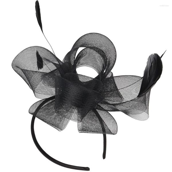 Bandanas Tea Party Hat Fascinator Clip Hats Retro Headpiece Feminino Fascinators Vintage