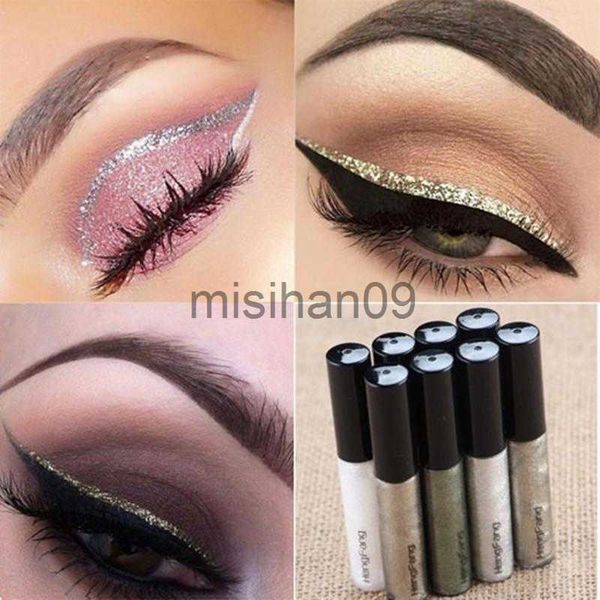 Altro Trucco Liquido Glitter Eyeliner Ombretto Lucido Impermeabile Lunga Durata Trucco Occhi Moda Cosmetici J230718