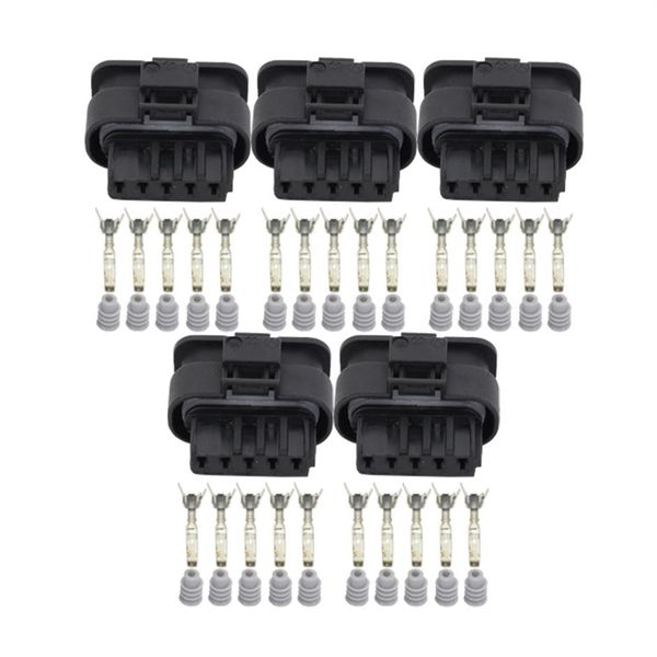 5 Sets 5 Pin DJ7056-1 2-21 Wasserdichte Buchse HIRSCHMANN Automotive Connector Auto Connector Gehäuse Stecker 872-860-541 872-860-546197z