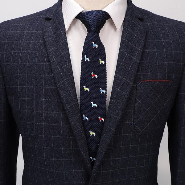 Бабочка мужские модные скинни -галстук классический вязаный вязаный галстук винтаж свадеб