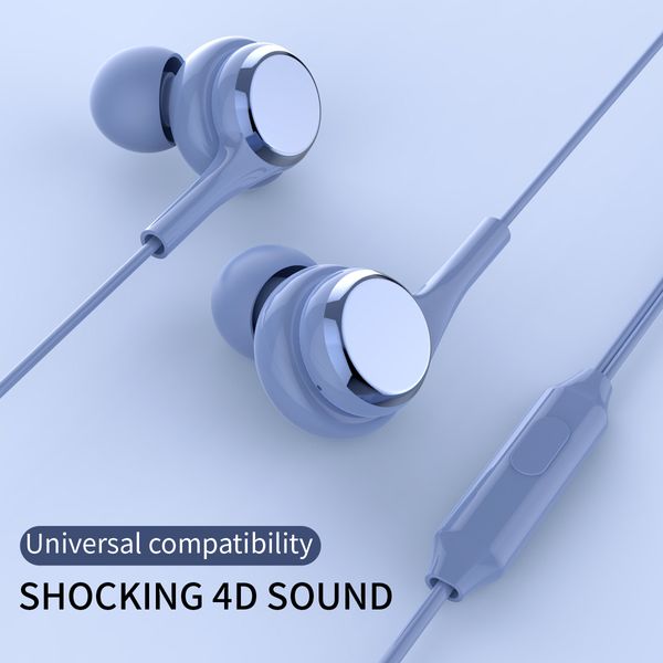 S03 Kabelgebundener In-Ear-Kopfhörer mit 4D-Sound für Mobiltelefone, kabelgebundener Ohrhörer, Gaming-Ohrhörer für Mobiltelefone von kimistore4
