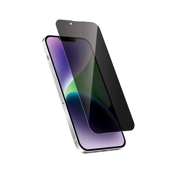 Protetor de tela de privacidade amigável para iPhone 14 13 12 11 Pro Max XS 8 7 Plus Filme de vidro temperado brilhante anti-espião 9H 2.5D com pacote de varejo