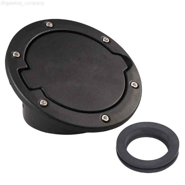 Copertura del serbatoio del carburante della serratura della porta di riempimento del carburante con icona bandiera americana compatibile con Jeep-Wrangler 2007 - JK Universal297z