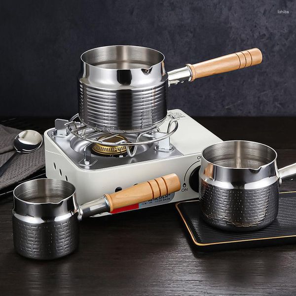 Panela De Leite Macarrão Instantâneo Caçarola De Cozinha Bocal Japonês Utensílios De Cozinha Jantar Bar Casa Jardim