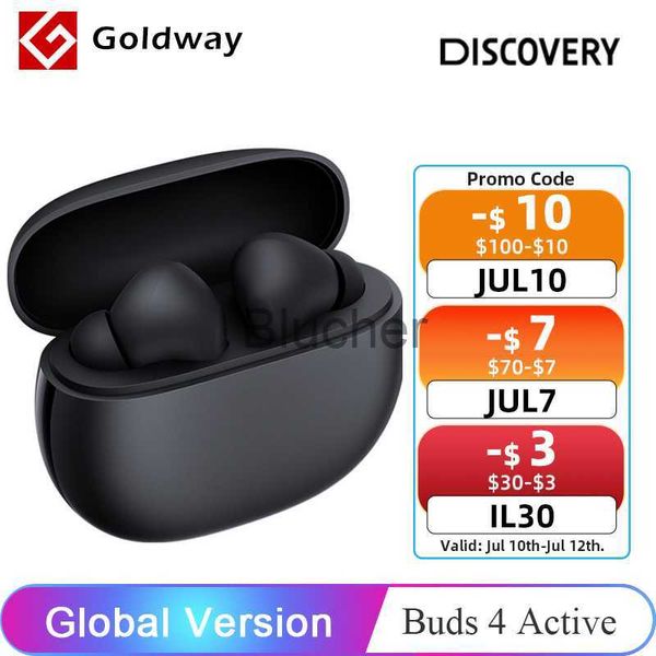 Kopfhörer Ohrhörer Redmi Buds 4 Active Global Version Bluetooth-Kopfhörer True Wireless Earbuds Noise Cancelling 3 Ohrstöpsel Kopfhörer x0718