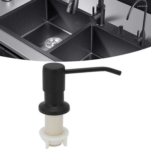 Dispenser di sapone liquido Kit lavello da cucina Sostituzione della testa della pompa incorporata con accessorio per tubo di prolunga