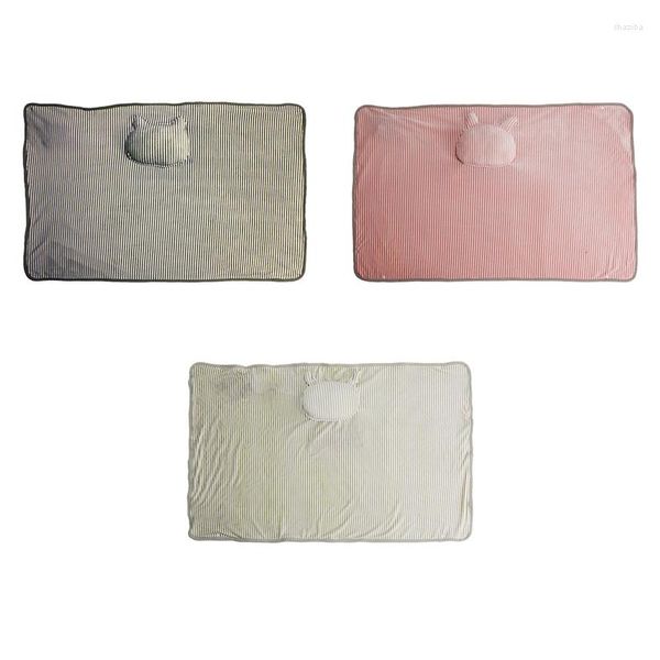 Cobertores macios mais espessos aquecedores de mãos para cama cobertor elétrico USB para aquecimento doméstico no inverno (A)