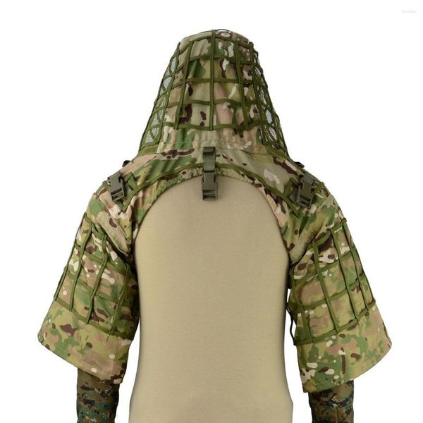 Jaquetas masculinas jogos táticos militar caça camuflagem 3D roupas resistente à abrasão respirável esportes com capuz terno