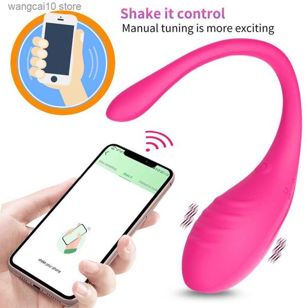 Altri articoli di bellezza per la salute Vibratore punto g bluetooth senza fili per il telecomando dell'app per le donne usa giocattoli vibranti per mutandine femminili clitoride per adu T230718