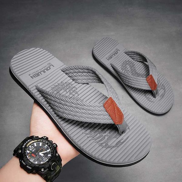 Hausschuhe Herren Flip Flops EVA Rutschfeste Badepantoffeln Weiche Bequeme Sommerhausschuhe Herren Indoor Haus Plattform Hausschuhe Mann L230718